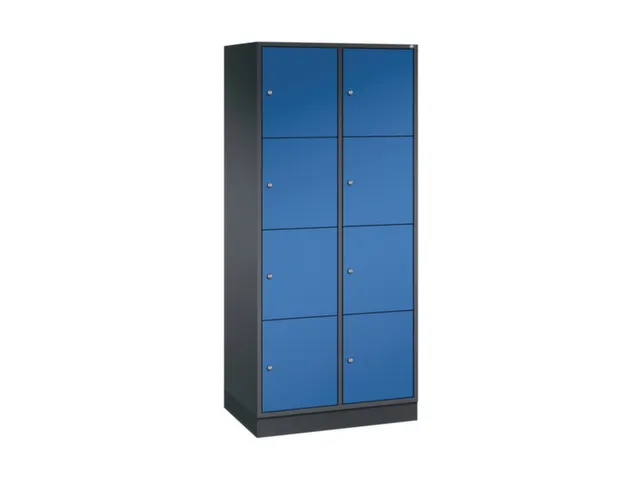 armoire multicases grand volume,HxlxP 1950x820x500mm,2x4compartiments