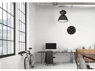 Wandklok Unilux Wetty grijs - 2