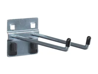 dubbele haak,v. perfoplaat,L 150mm - 1