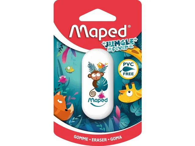 Gomme Maped Jungle Fever blister 1 pièce