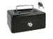 Coffret à monnaie westcott 152x120x79mm noir, insert en plastique ave