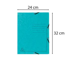 Elastomap3 klep. ged ruckt 355g turkois - 3