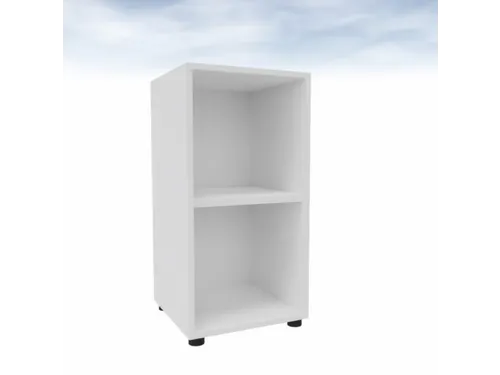 kantoorstelling,HxBxD 860x430x450mm,1xhouten vloer,2ordnerhoogtes