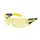 Uvex Pheos 9192.385 veiligheidsbril, amberikleurige lens, geel/zwart m