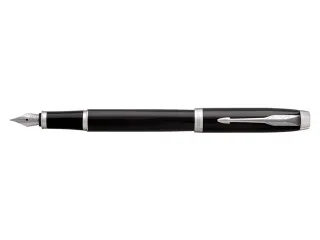 Vulpen Parker IM Black Lacquer CT Finish Medium Blauwe inkt - 3