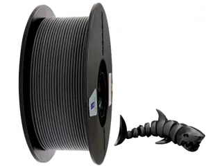 3D Filament PETG 1 kg 1,75 mm zwart - 3