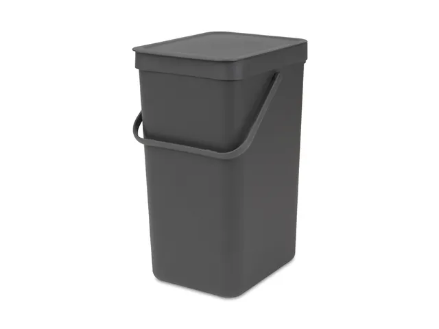 Afvalemmer Sort & Go 16 liter grijs, Brabantia