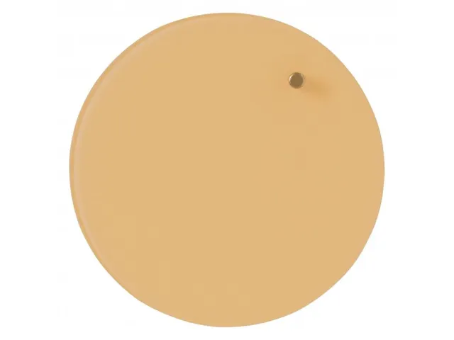 Glasmagneetbord Naga rond 25cm sahara