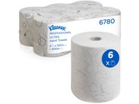 Kleenex 6780 handdoekrol Ultra 2-laags Wit 6 Rol Doos
