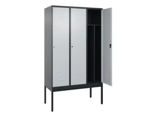 locker voor scheiding van kleding,HxBxD 2120x1200x500mm,3vak - 2
