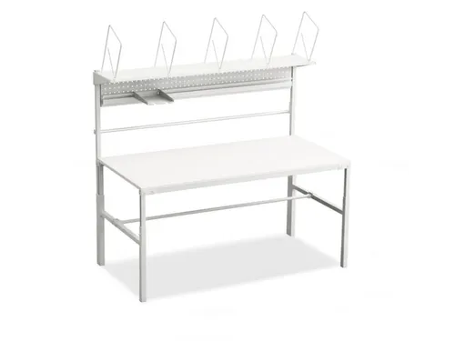 geperforeerde plaat,v. paktafel,HxB 255x1719mm,m. vakkenprofiel