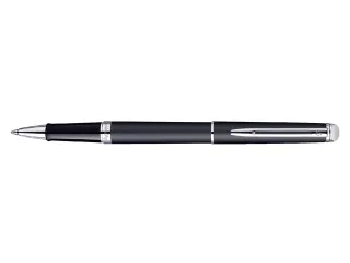 Rollerpen Waterman Hémisphère Matt Black CT Fijn Zwarte inkt - 1
