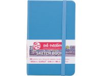 Schetsboek, Zeeblauw, Ft 9 X 14 Cm