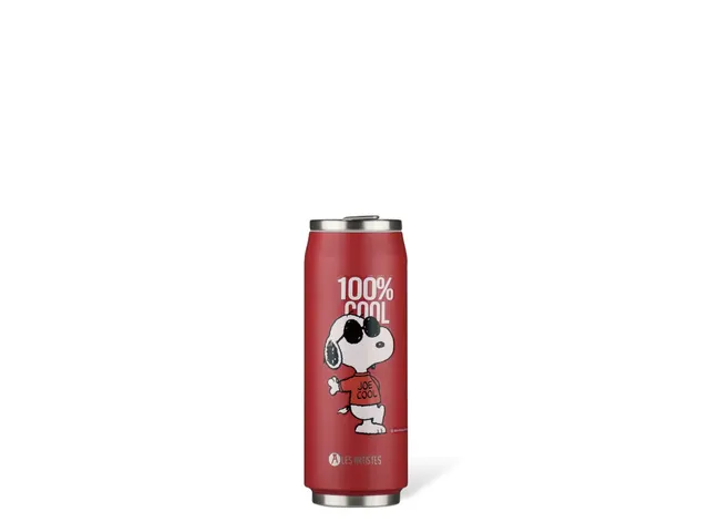 Thermosbeker Les Artistes Paris blik 500ml Cool Snoopy met rietje