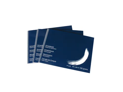 Schetsboek Papyrus 320x480mm 160gr 24 vel