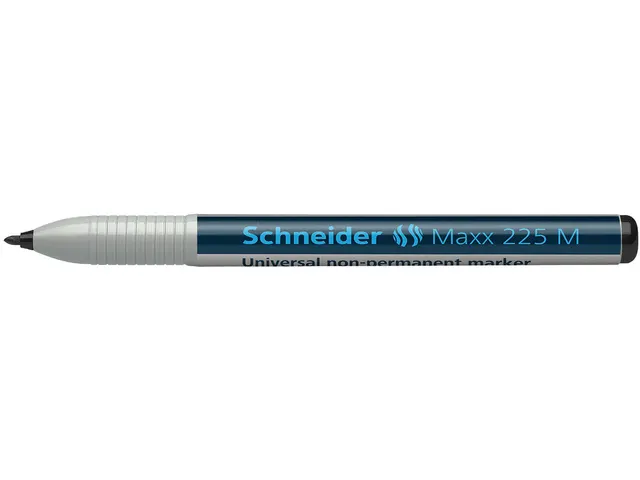 Universele marker Schneider Maxx 225 M non-permanent zwart