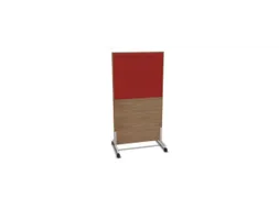 scheidingswand,HxB 1545x800mm,NT-cherry,BN4011-rood