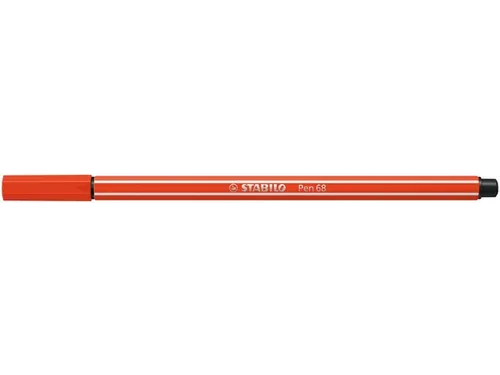 Viltstift STABILO Pen 68/40 medium lichtrood