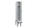 locker voor scheiding van kleding,HxBxD 2120x300x815mm,1vak
