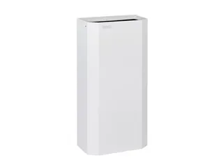 Afvalbak Staal Wit 40 liter open PPA4279 - 1