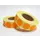 Etiket Rond Fluor Oranje 25mm Op rol 2000 Stuks