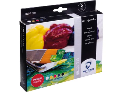 Olieverf, Primaire Mengset Van 5 X 40 Ml