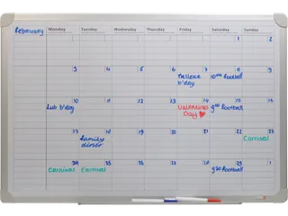 Whiteboard Maand Planner 60x90cm - 9