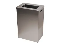 Sanfer S3400225 RVS afvalbak 50 liter met open inworp