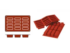 Silikomart Siliconen 1/3 GN Bakmat SILICON FLEX Mini Cake SF026