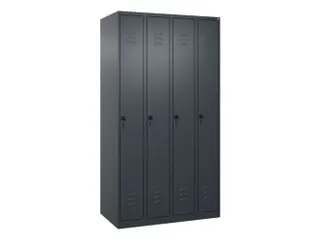locker,HxBxD 1850x1000x500mm,4vak,vak B 250mm,draaigrendel - 1