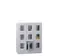 Armoire Multicases Portes Vitrées Hxlxp 1187X930X500Mm 9Cases Largeur