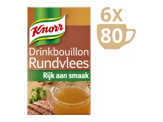Drinkbouillon Knorr rundvlees 175ml 80 stuks - 2
