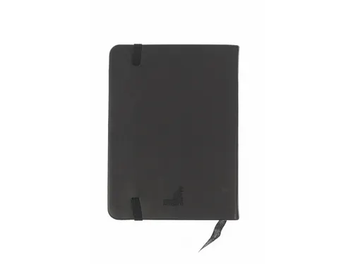 Schetsboek Kangaro A6 zwart PU hardcover 80 blad 140 grams roomwit pap