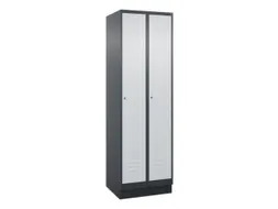 locker,HxBxD 1950x600x500mm,2vak,vak B 300mm,cil.-slot,sokkel