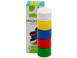 Magneten 20mm assorti 10 stuks - 5