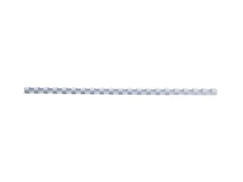 Bindrug GBC 10mm 21-rings A4 wit 100stuks