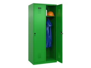 locker,HxBxD 1850x800x500mm,2vak,vak B 400mm,draaigrendel - 1