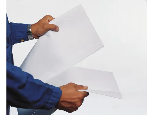 sorbent,mat,LxB 500x400mm,opnamecapaciteit 160l/VE,vlies,wit