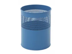 Half Geperforeerde Papierbak 10 Liter Blauw