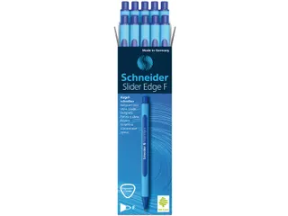 Balpen Schneider Slider Edge fijn blauw - 13