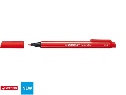 Viltstift STABILO pointMax 488/48 karmijnrood