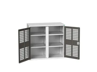 universele kast,HxBxD 1000x1050x550mm,4xStalen bodem,scheidingswand - 1