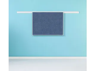Partnerline Prikbord 90x120cm Camira Blauw Paars - 1