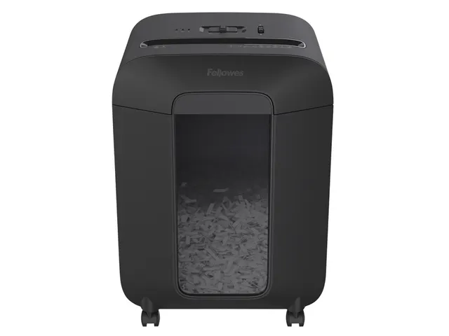 Fellowes LX41M, destructora de documentos minicorte P4, 8 hj