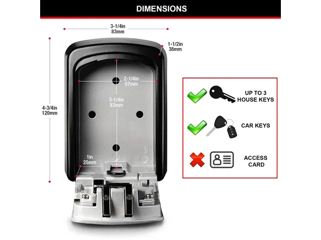 Sleutelkluis MasterLock 5401EURD Select Access middelgroot