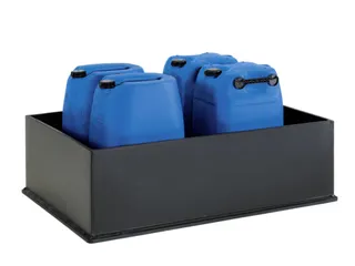 Opvangbak Hdpe Bxdxh 1270x870x400mm V. 2x220l Open Volume 225l - 2