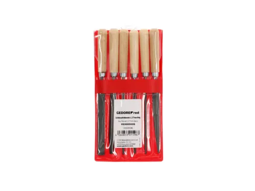 GEDORE R93000006 Sleutelvijlenset 177mm 6stuks