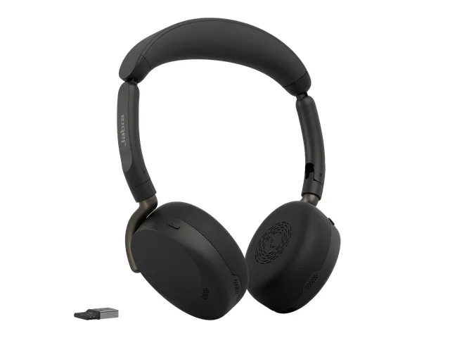 Jabra Evolve3 65 Flex UC Stereo Bluetooth Headset USB-A Laadpad