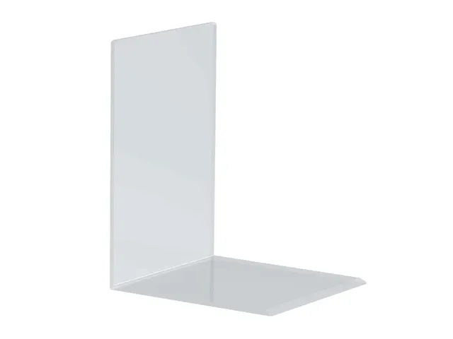 Boekensteun MAUL acryl 16x15x21cm set 2 glashelder