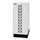 kantoor-ladekast HxBxD 670x279x380mm 10 laden romp verkeerswit staal